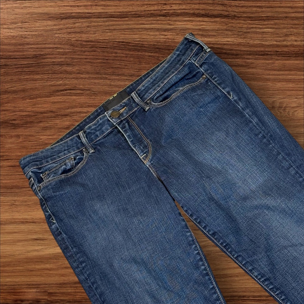Vince Women's Classic Wash Skinny Jeans Dark Blue Denim Size‎ 30